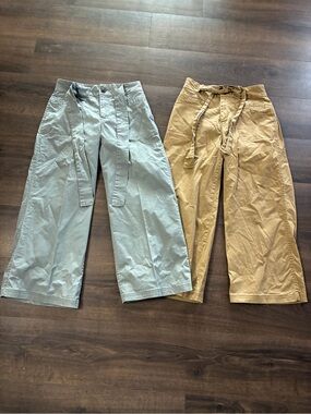 SO Gaucho Pants Bundle Size 7 Tie Waist Wide Leg Y2K Style